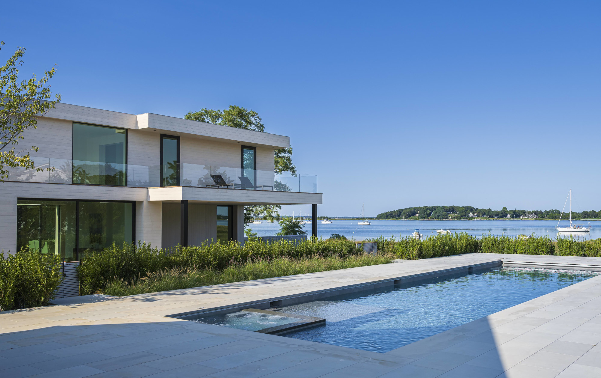 shelter island modernhome pool
