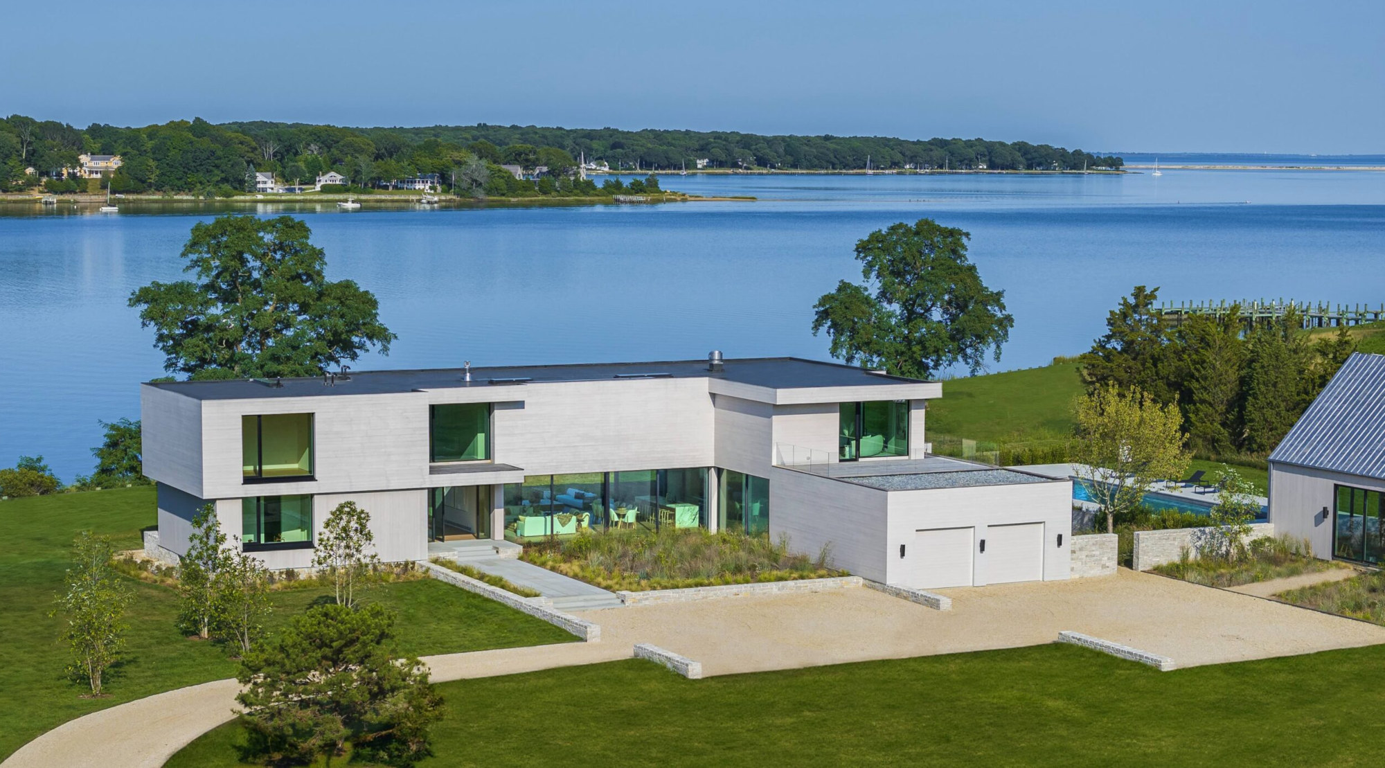 shelter island modern exterior