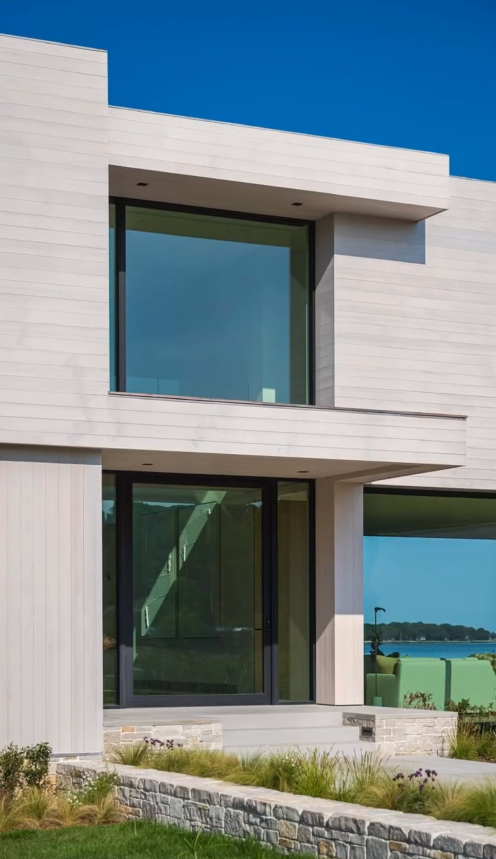 shelter island modern entry