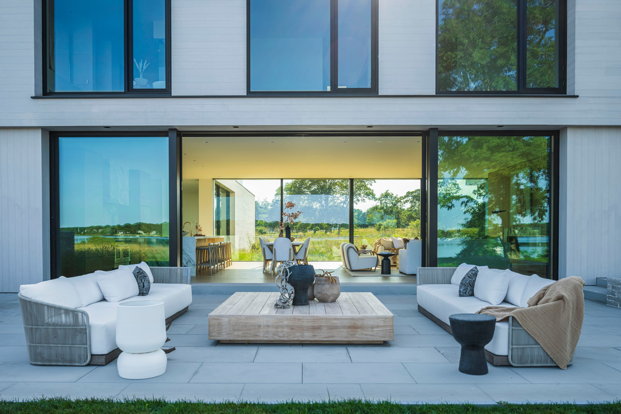 shelter island modern sliding doors