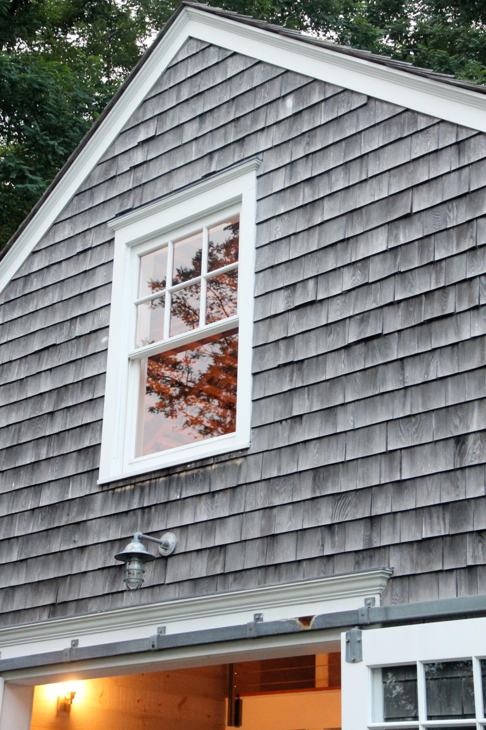 shingle style barn gable