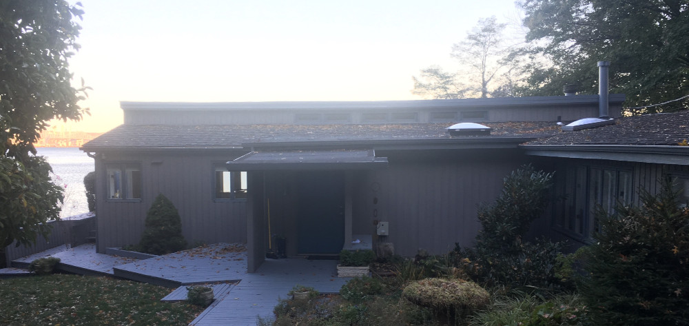 exterior before
